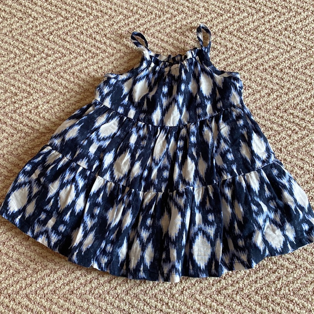 Baby Gap Sleeveless ikat dress NWOT